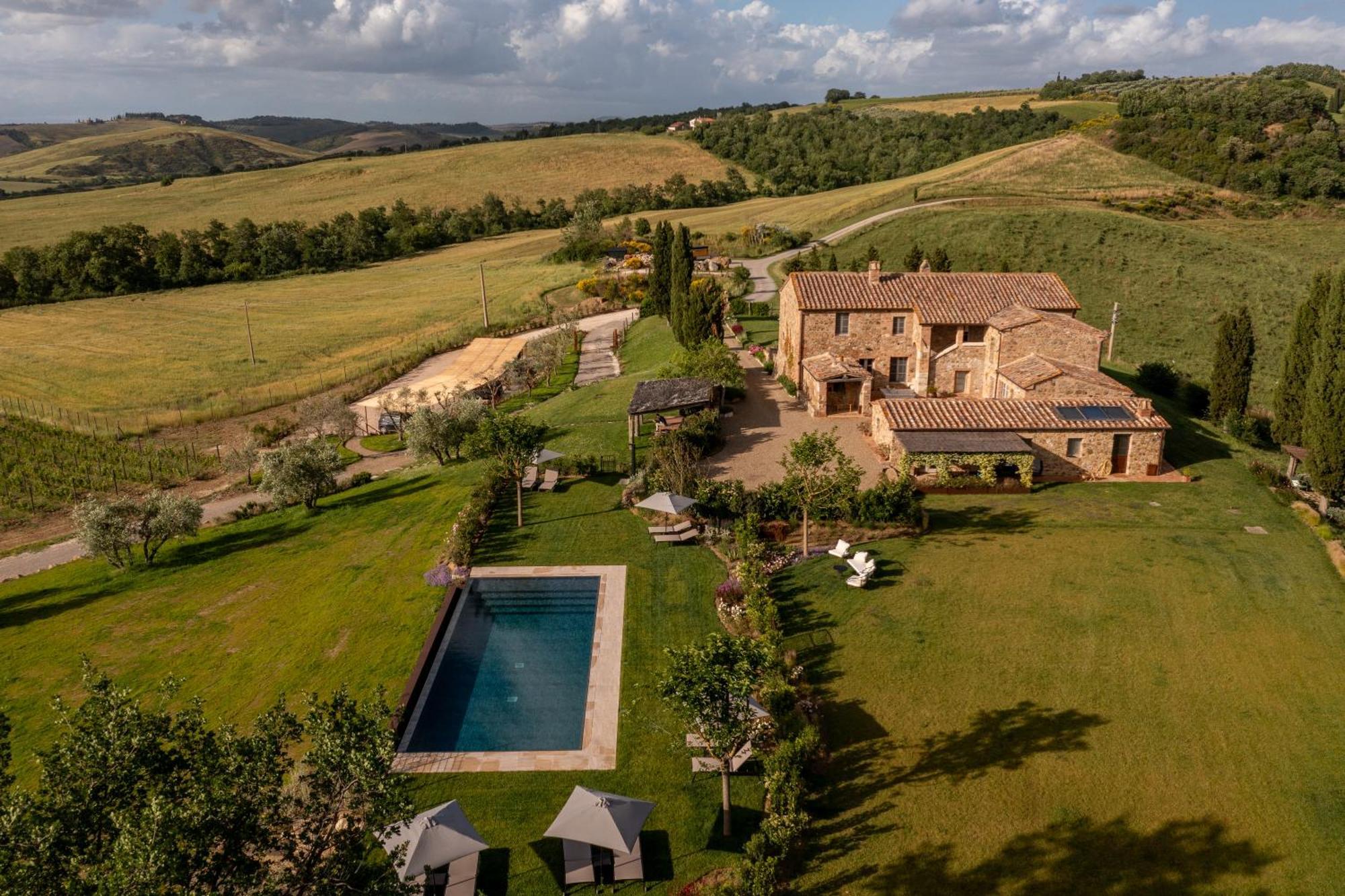 Sce Quiric Villa San Quirico dʼOrcia Exterior foto