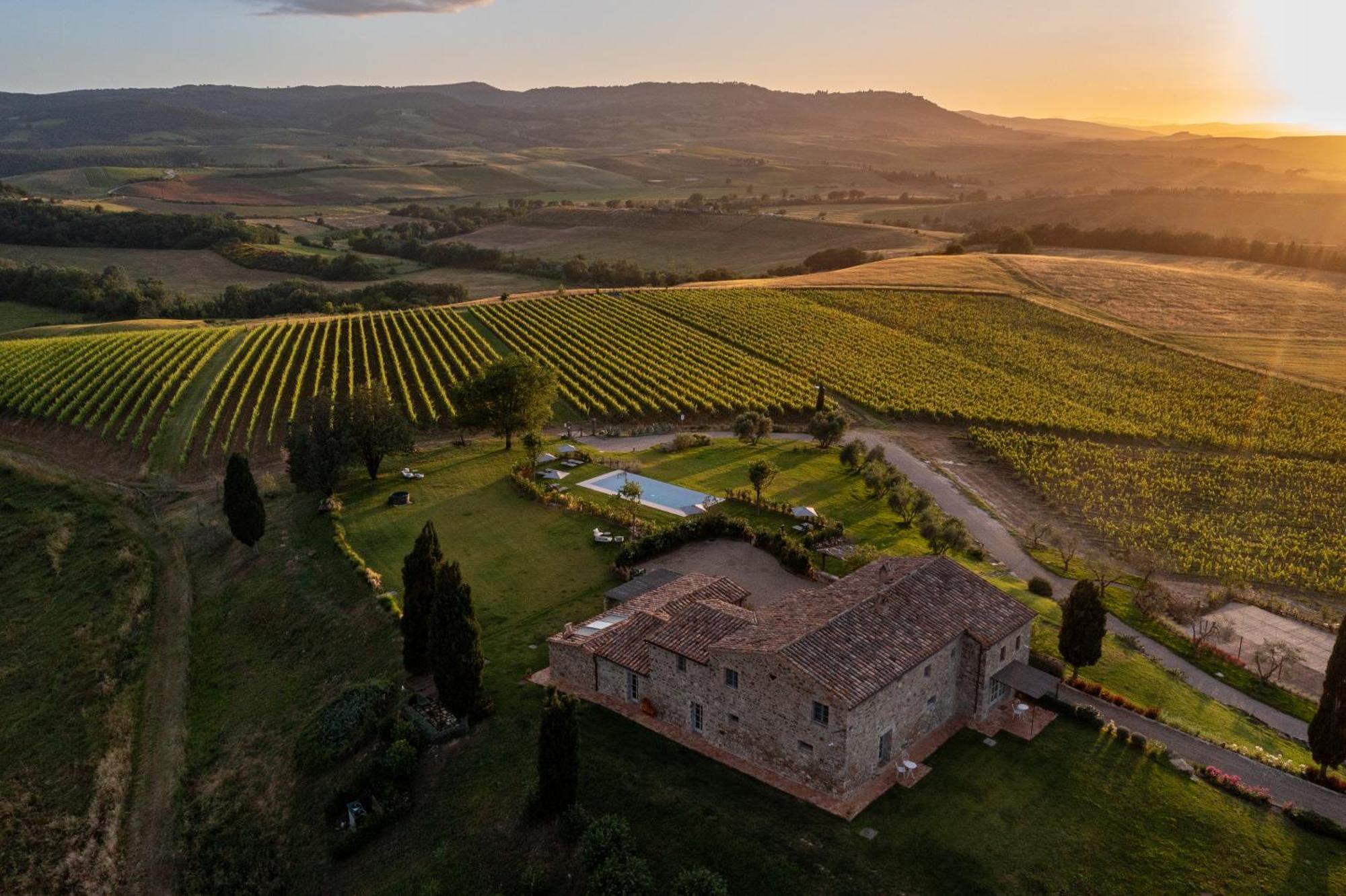 Sce Quiric Villa San Quirico dʼOrcia Exterior foto