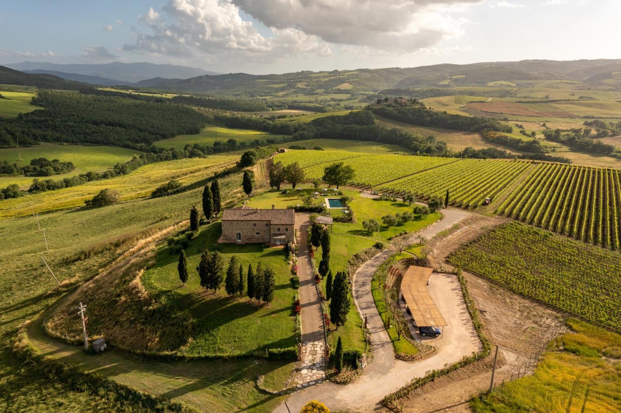 Sce Quiric Villa San Quirico dʼOrcia Exterior foto